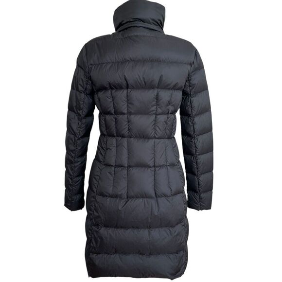 Michael Kors Packable Down Fill Long Coat Puffer Jacket Womens XS Quilted Travel - Picture 3 of 15